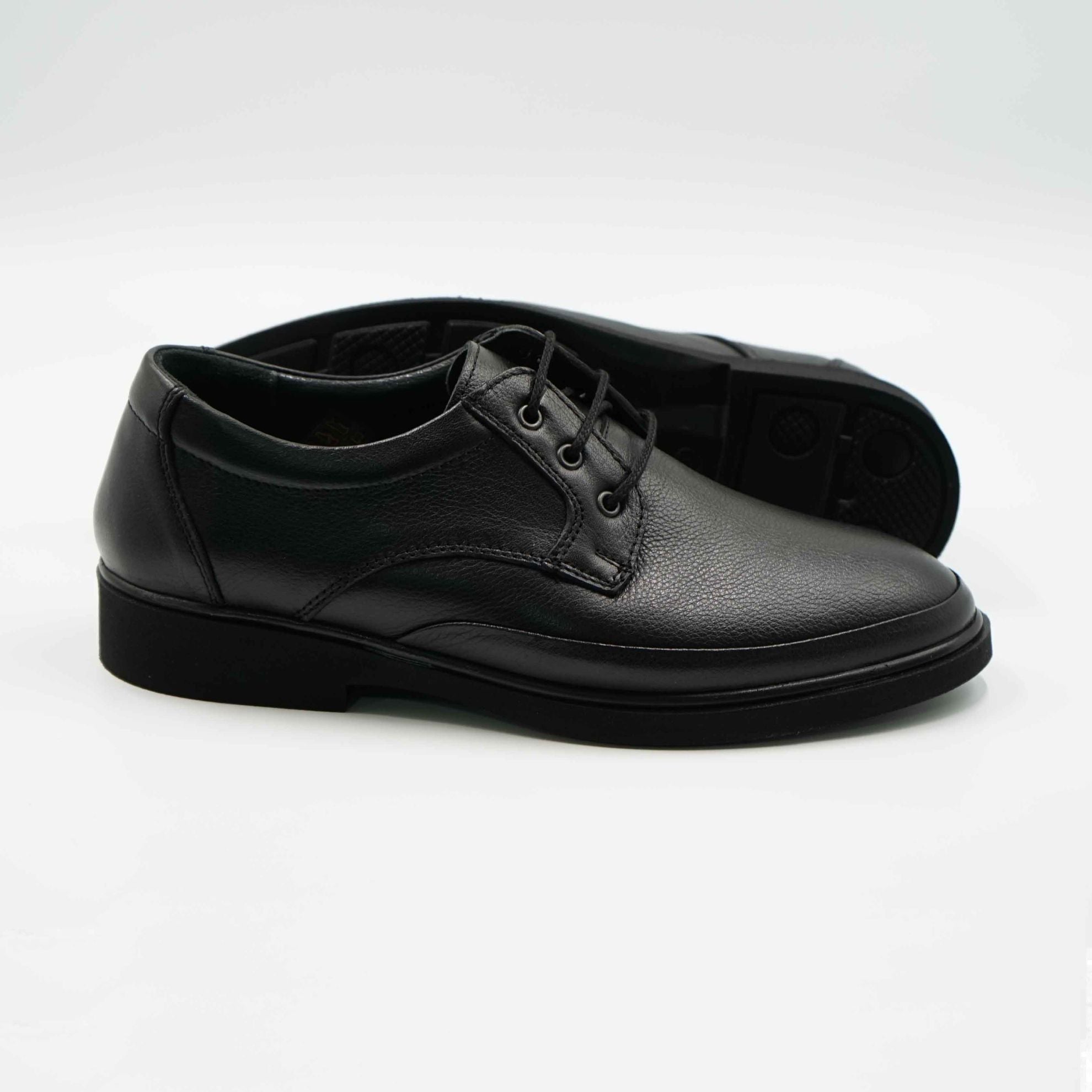 Pantofi 3307Casual Din Piele Naturala Culoare Neagra