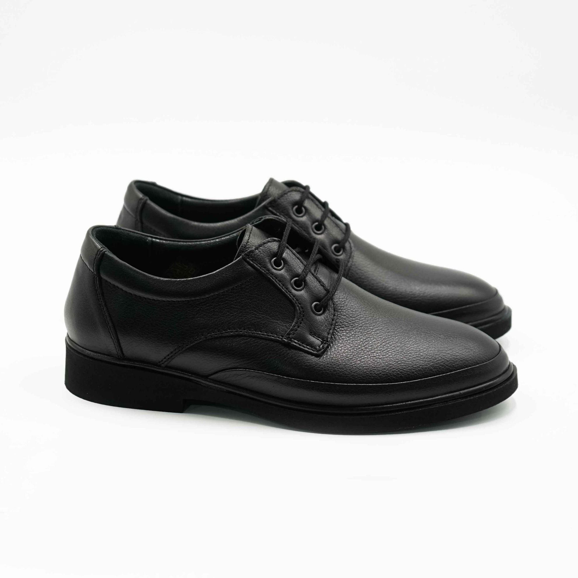 Pantofi 3307Casual Din Piele Naturala Culoare Neagra