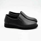 Mocasini Barbati Casual Cod 3306 Din Piele Naturala Culoare Neagra