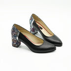Pantofi 1206 Eleganti Din Piele Naturala Culoare Neagra