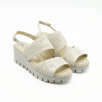 Sandale Dama Piele Naturala Taj Culoare Bej