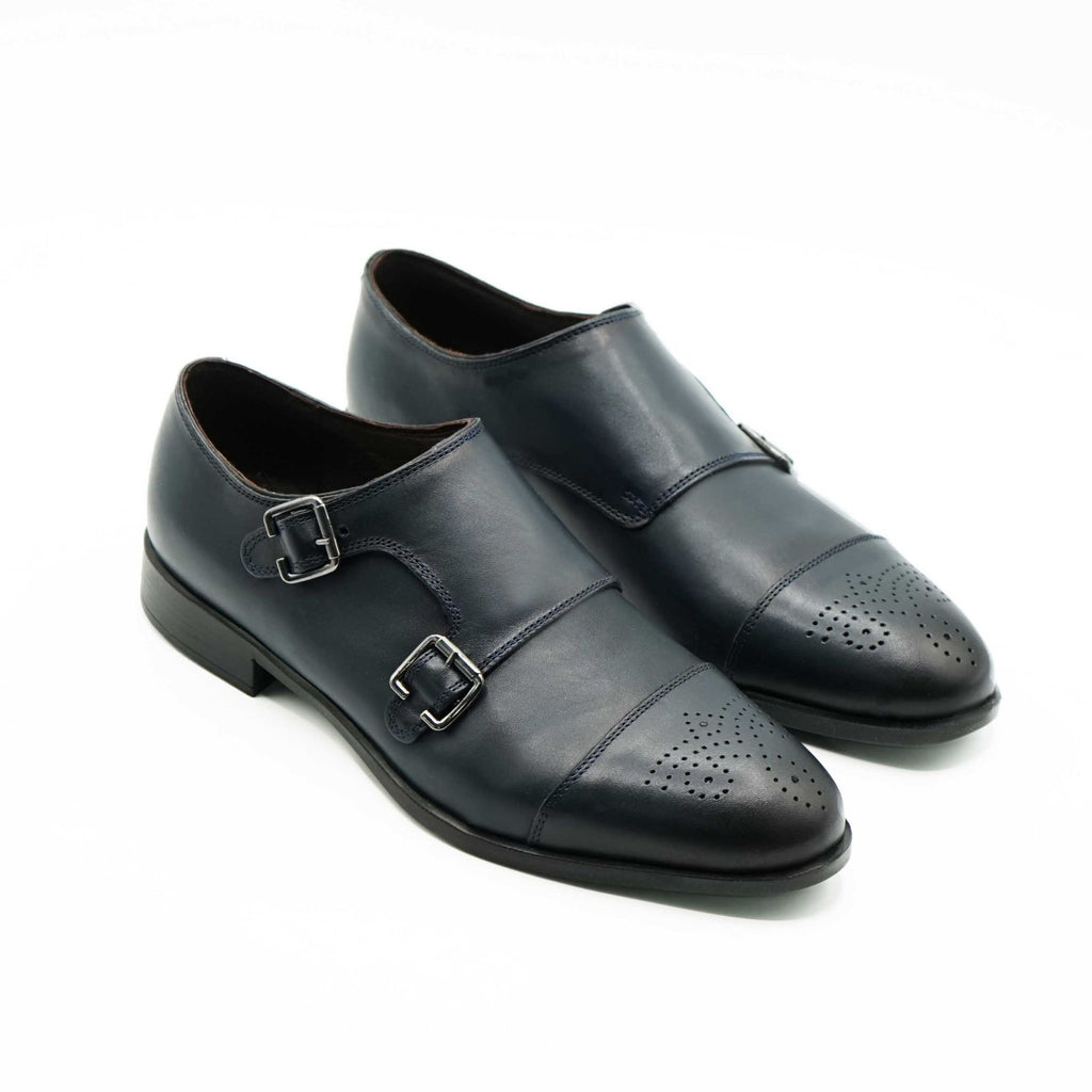 Pantofi Eleganti Barbati Din Piele Naturala 352 Bleumarin