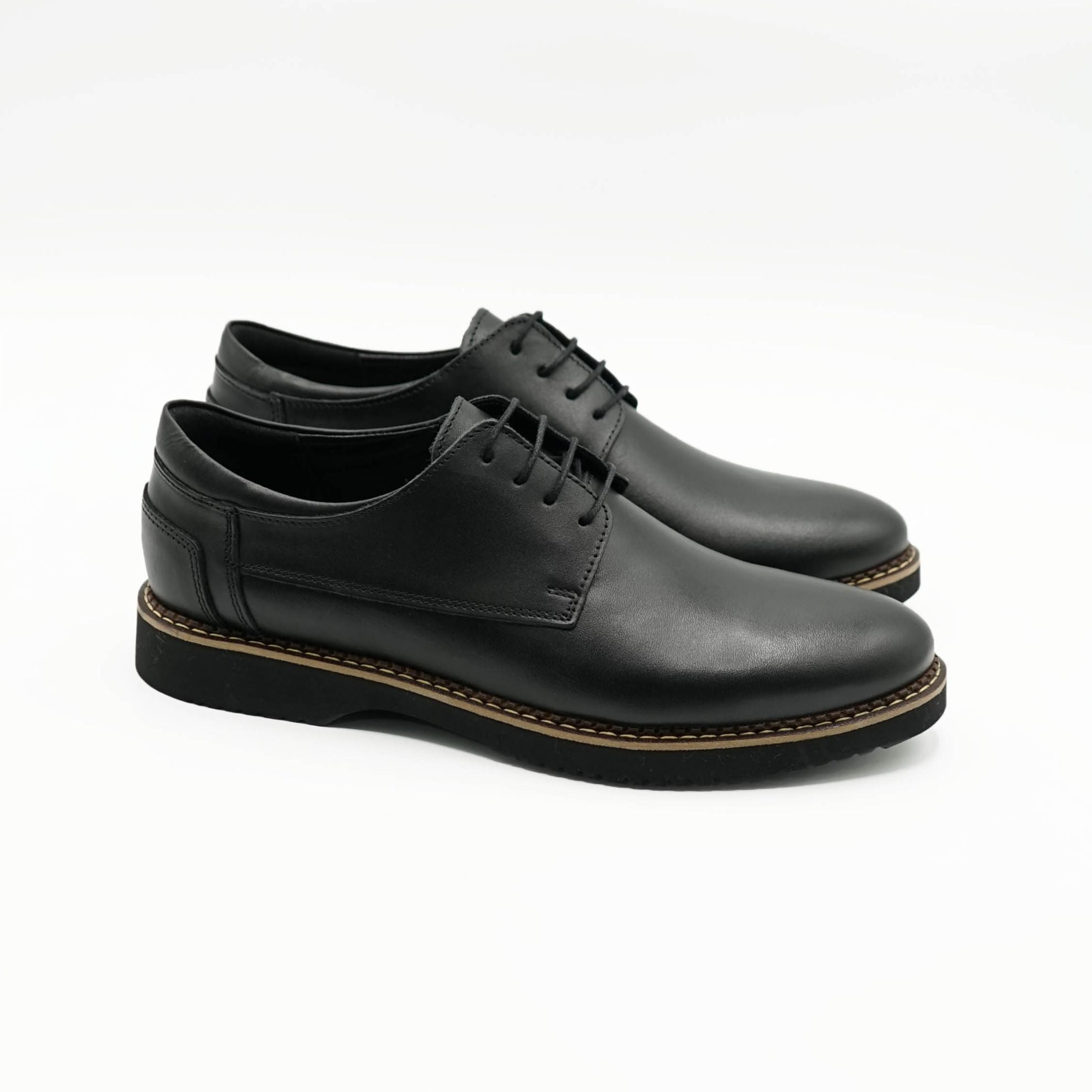 Pantofi Casual Barbati Piele Naturala 559 Negru