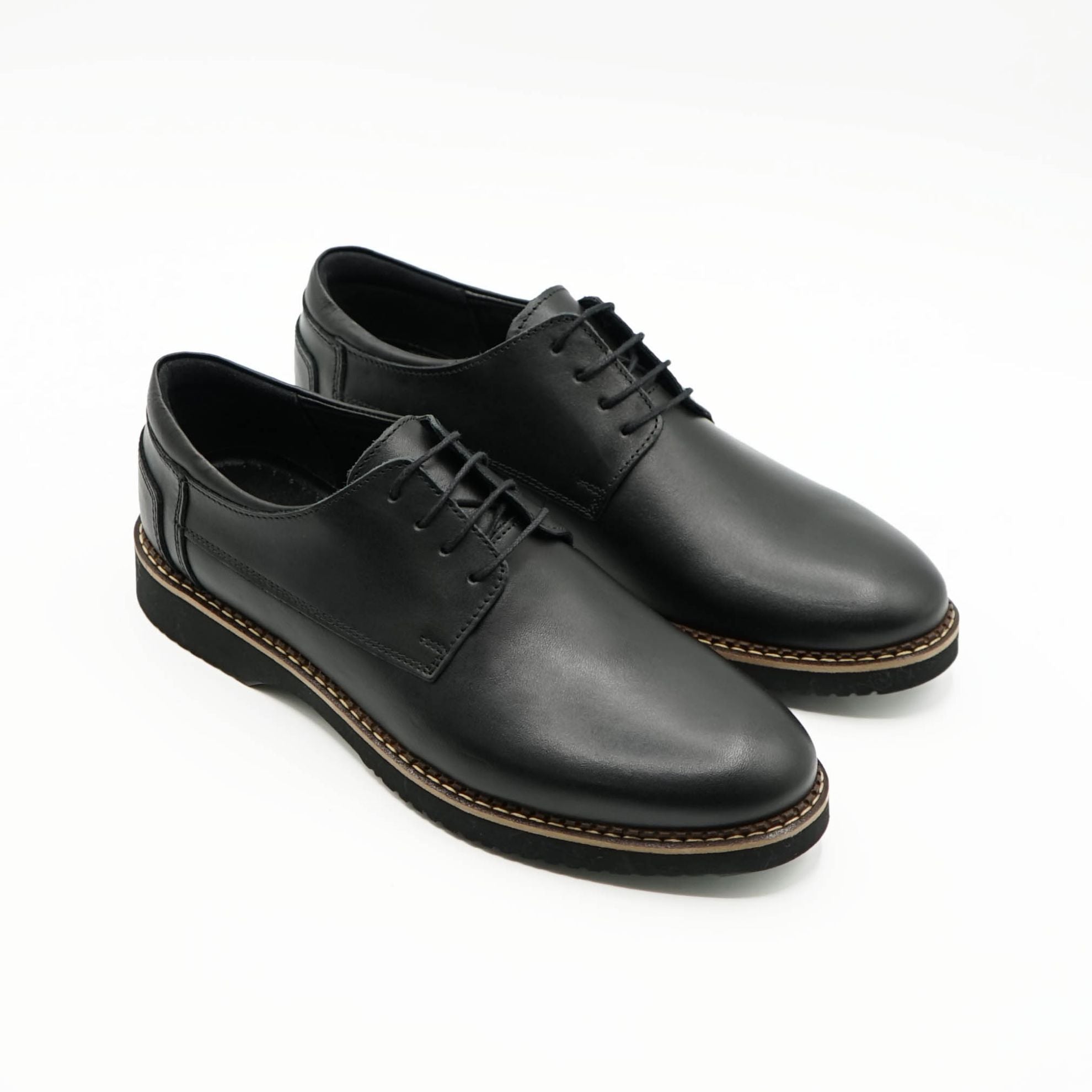 Pantofi Casual Barbati Piele Naturala 559 Negru