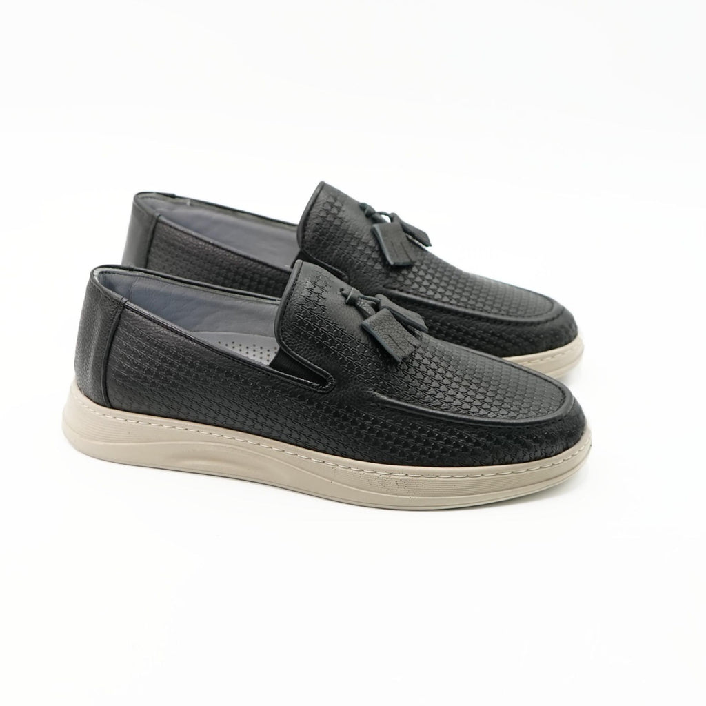 Mocasini Barbati Din Piele Naturala 6977 Negru