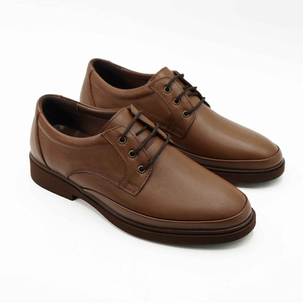 Pantofi 3307Casual Din Piele Naturala Culoare Maro