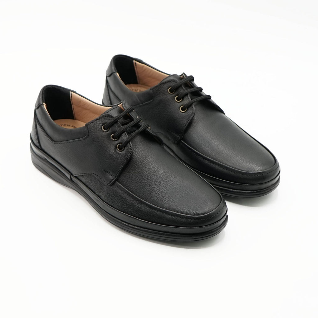 Pantofi 5440 Clasicil Din Piele Naturala Culoare Neagra
