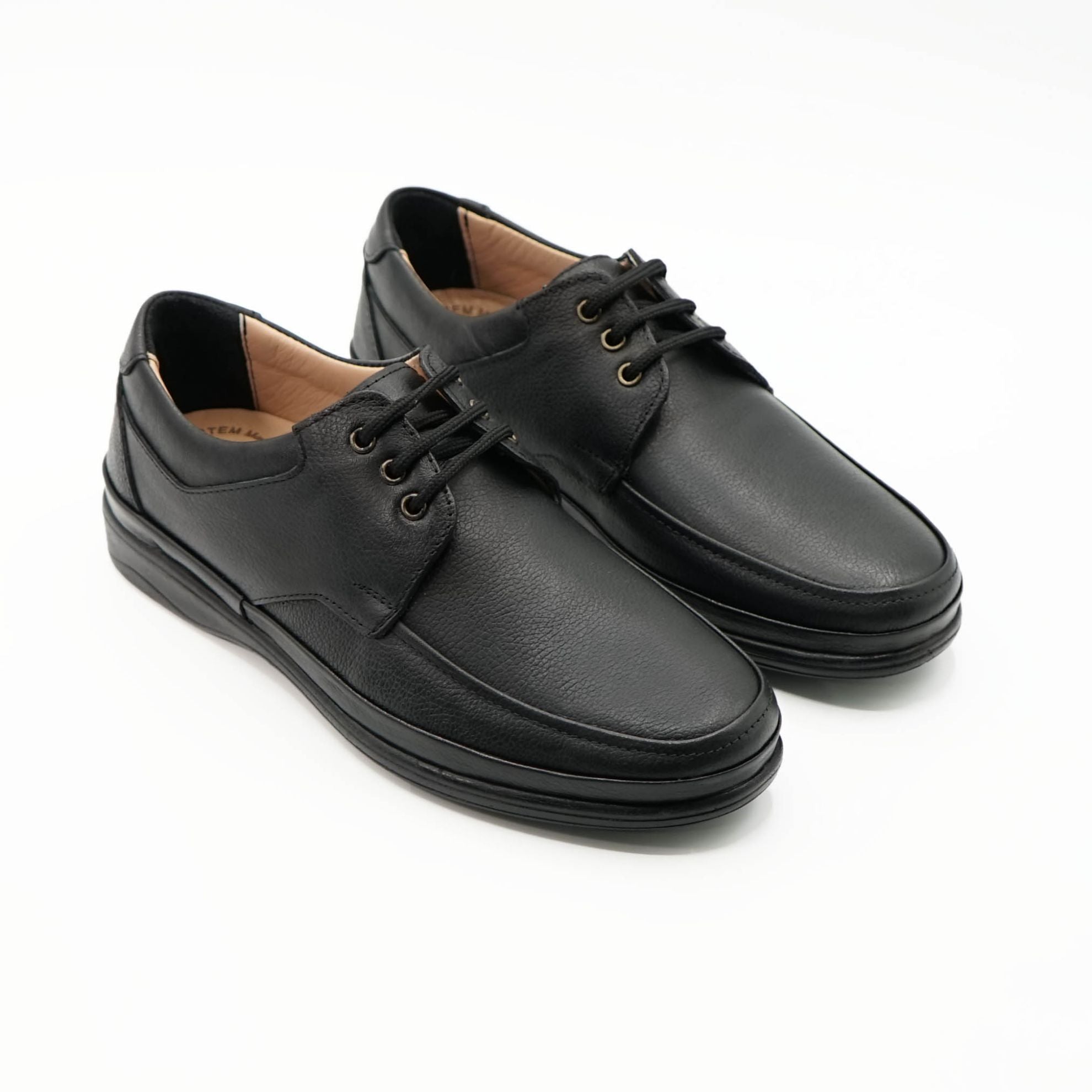 Pantofi 5440 Clasicil Din Piele Naturala Culoare Neagra