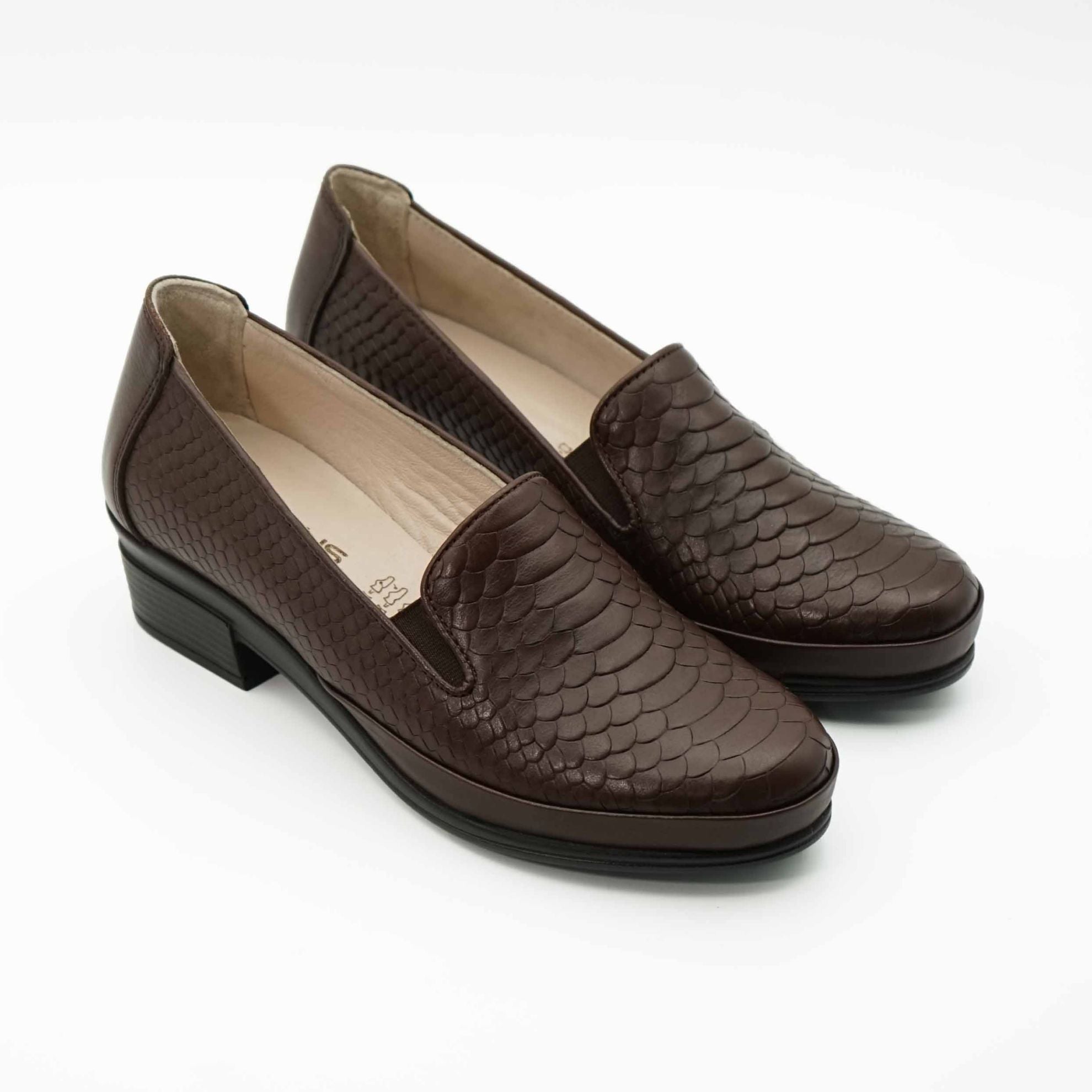Pantofi Dama Eleganti Din Piele Naturala 1220 Maro