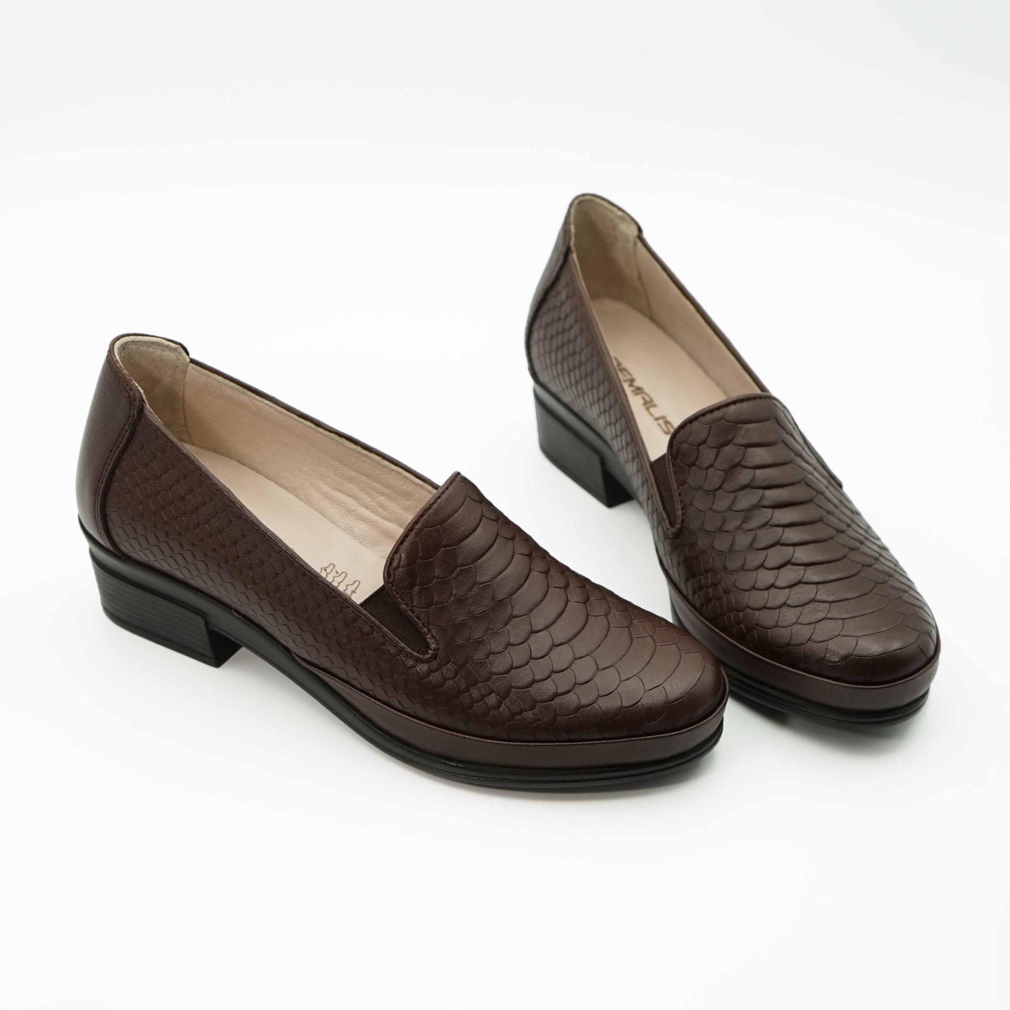 Pantofi Dama Eleganti Din Piele Naturala 1220 Maro