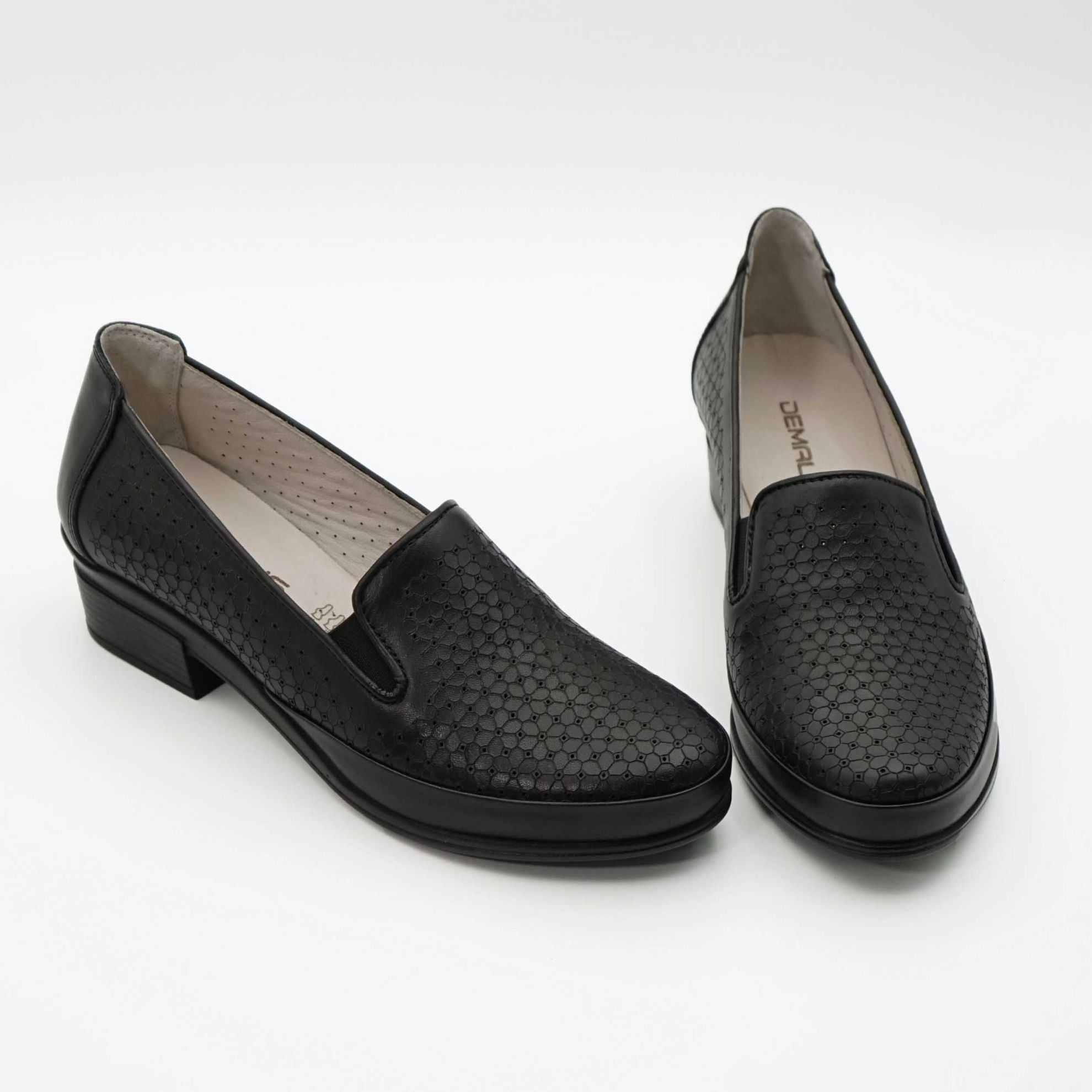 Pantofi Dama Eleganti Din Piele Naturala 1220 Negru