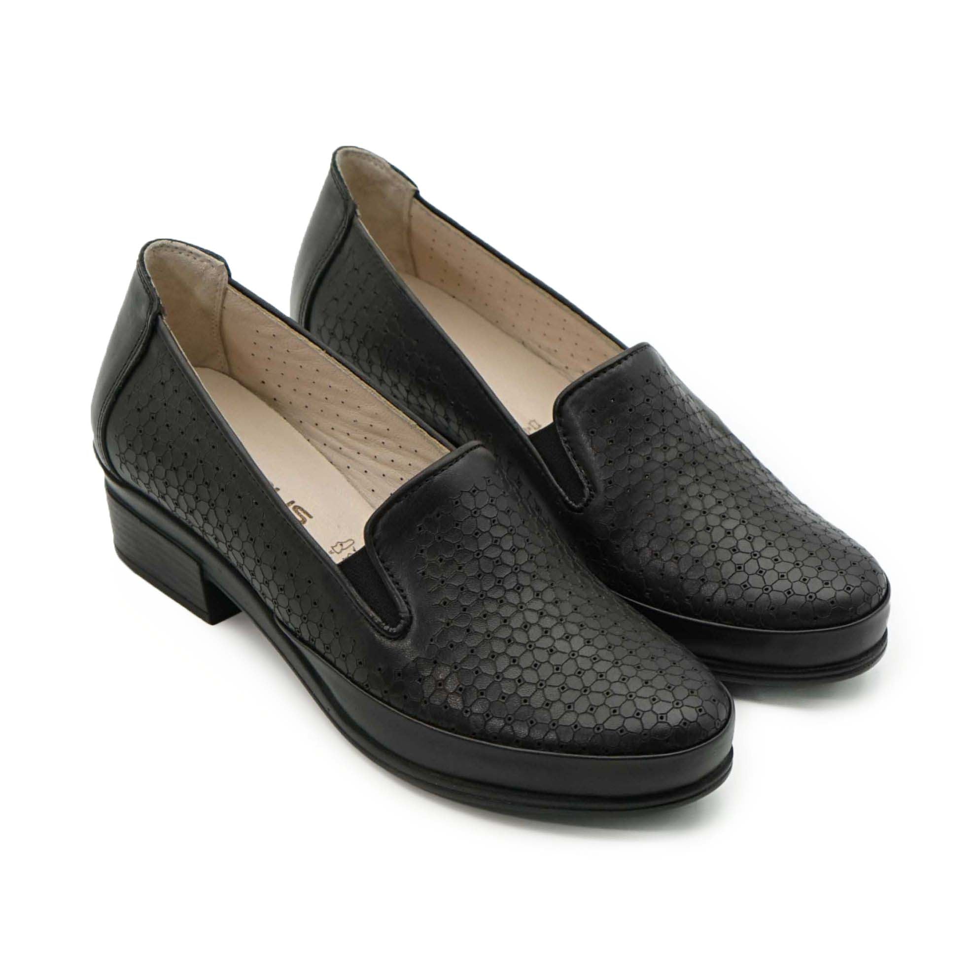 Pantofi Dama Eleganti Din Piele Naturala 1220 Negru
