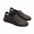 Mocasini Barbati Piele Naturala 662 Maro Inchis