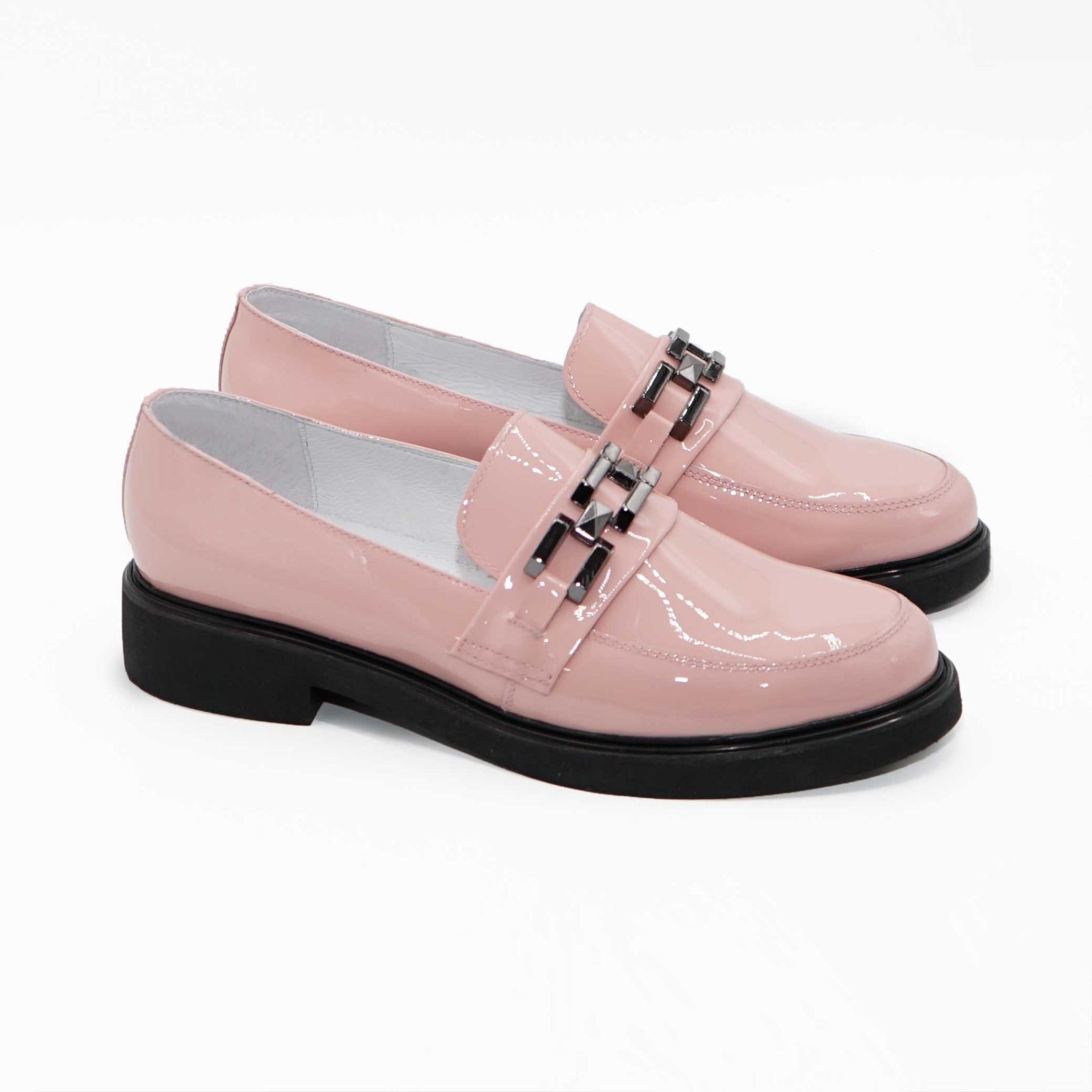 Mocasini Dama Din Piele Naturala Culoare Nud 149