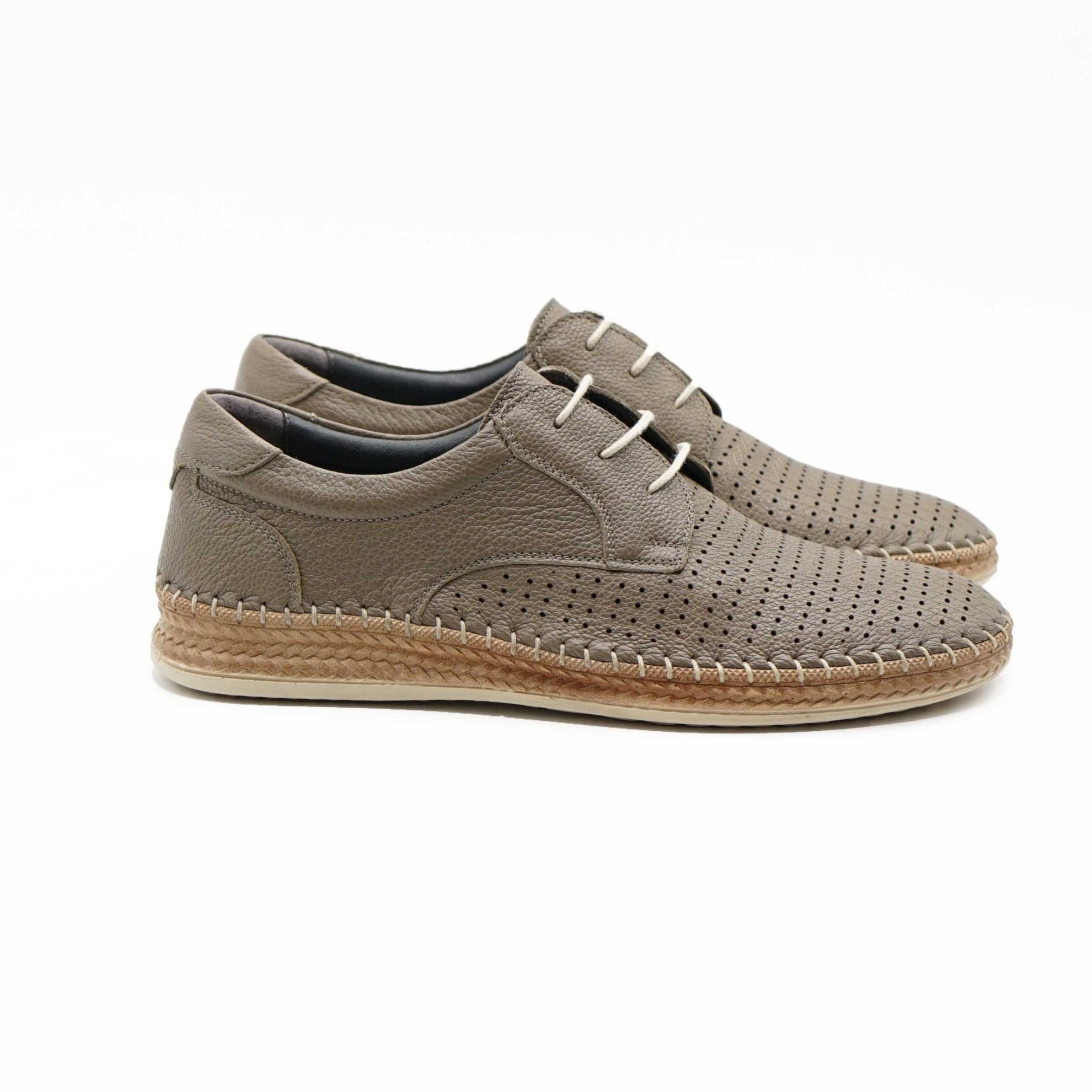 Pantofi Casual Barbati Piele Naturala 663 Bej