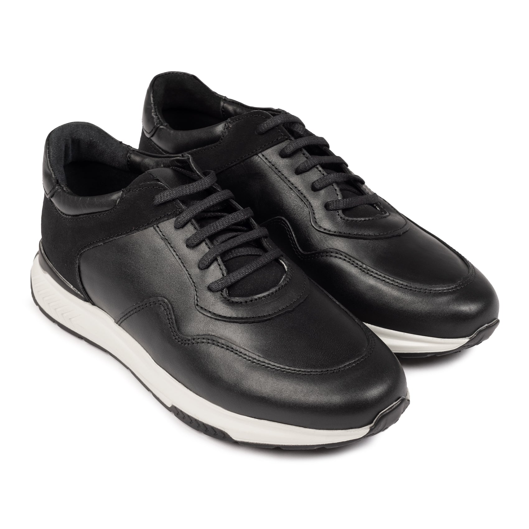 Pantofi Sport Barbati Piele Naturala 462 Negru
