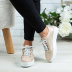 Pantofi Dama Piele Naturala 137 Bej Deschis