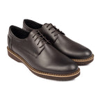 Pantofi Casual Barbati Piele Naturala 559 Maro Inchis