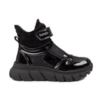 Ghete Copii Piele Naturala 860 Negru