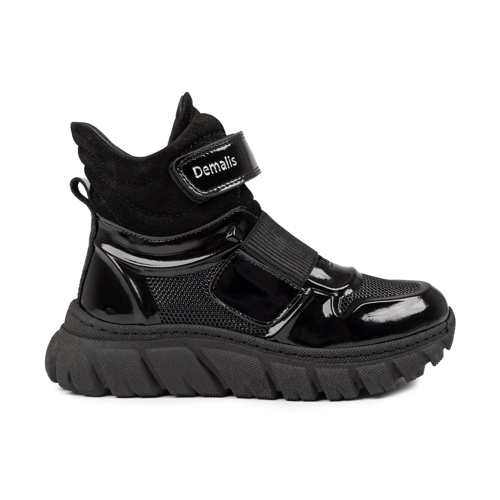 Ghete Copii Piele Naturala 860 Negru