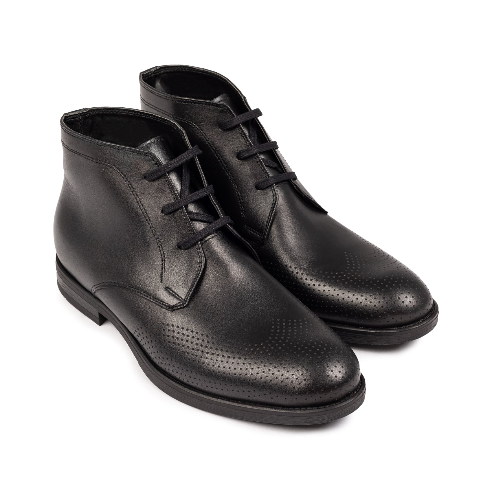 Ghete Barbati Piele Naturala C402 Negru