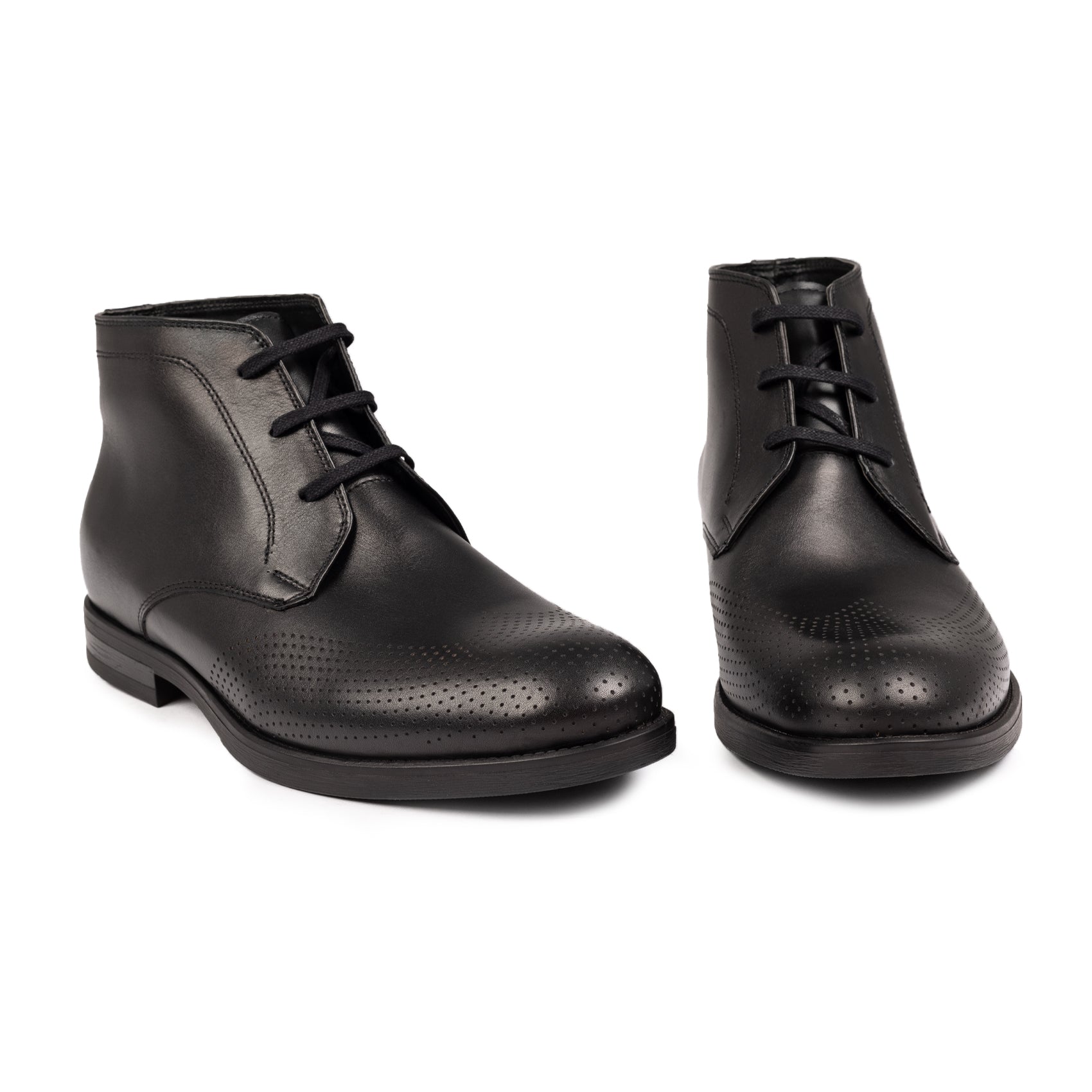 Ghete Barbati Piele Naturala C402 Negru