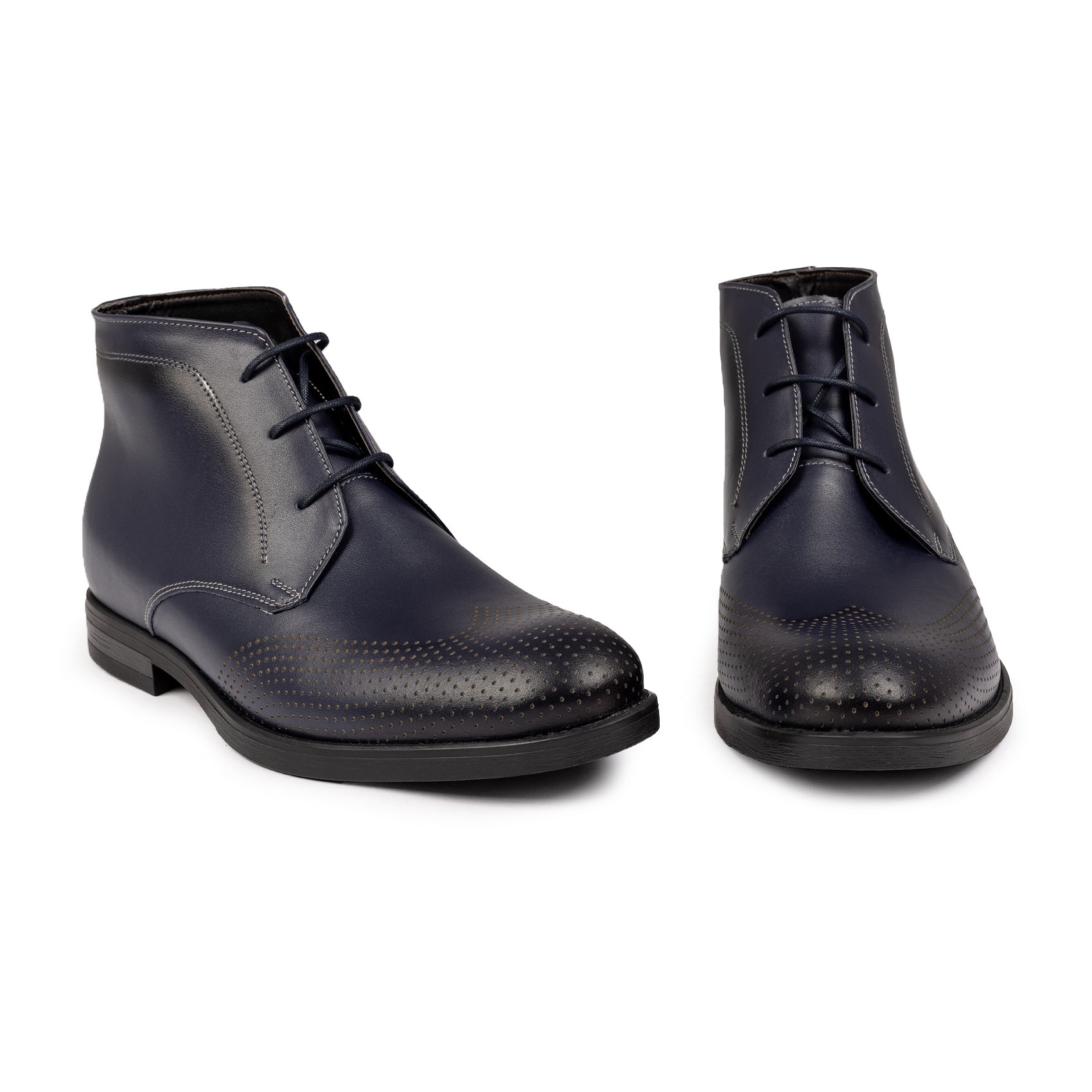 Ghete Barbati Piele Naturala C402 Bluemaren
