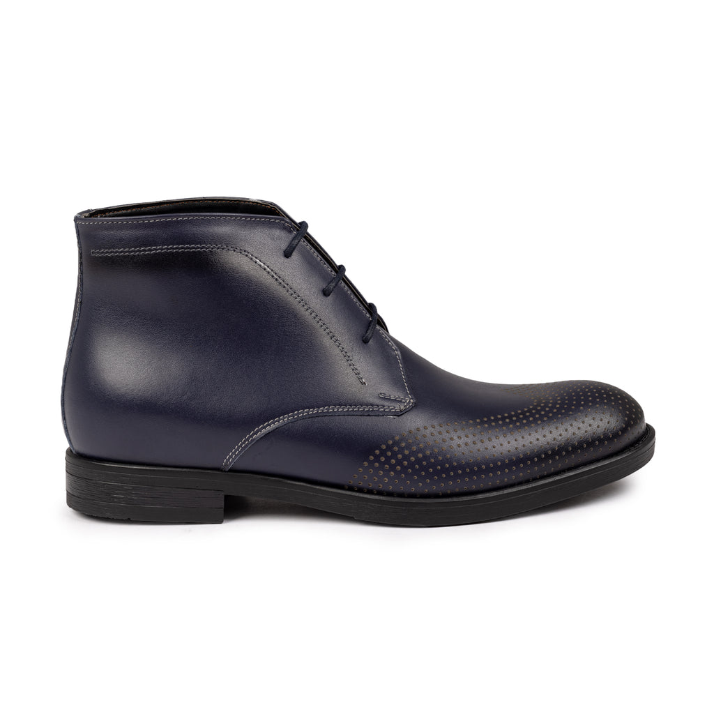 Ghete Barbati Piele Naturala C402 Bluemaren