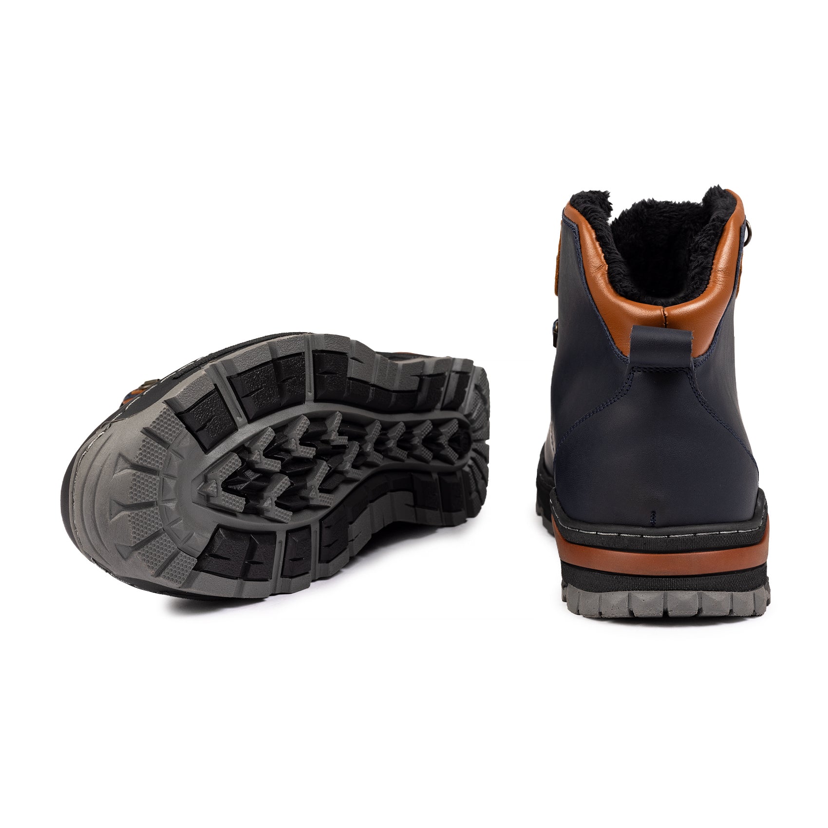 Ghete Barbati Piele Naturala C04 Blue