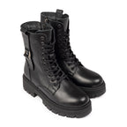 Ghete Dama Piele Naturala 710 Negru