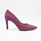Pantofi 1617 Roz Velur