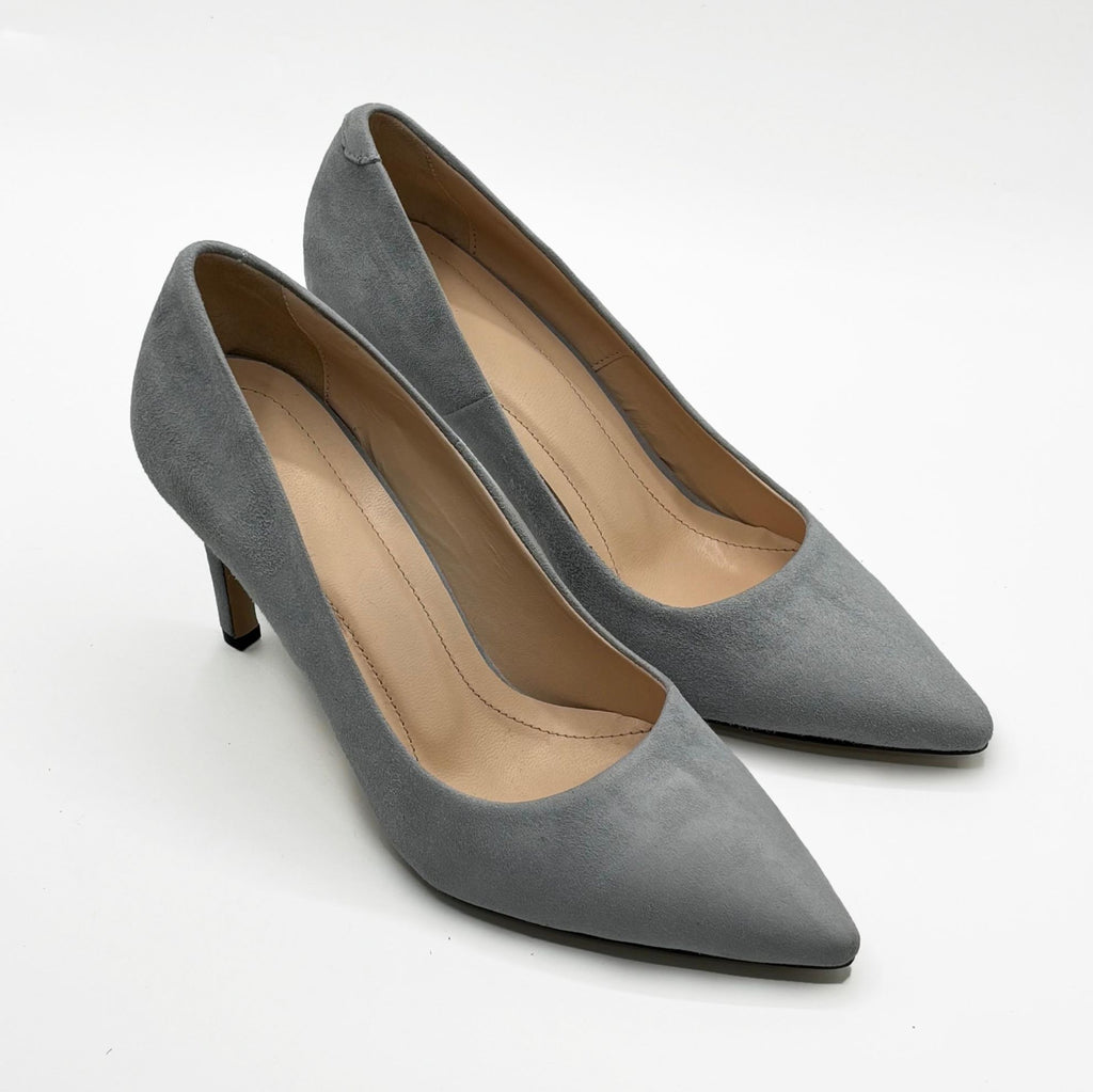 Pantofi 1617 Gri Velur