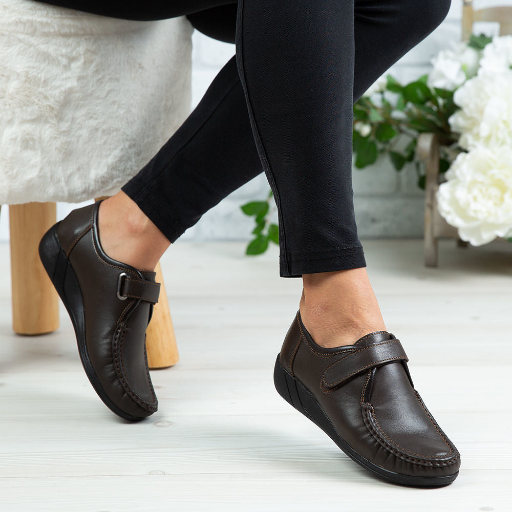 Pantofi Dama Piele Naturala 140 Maro