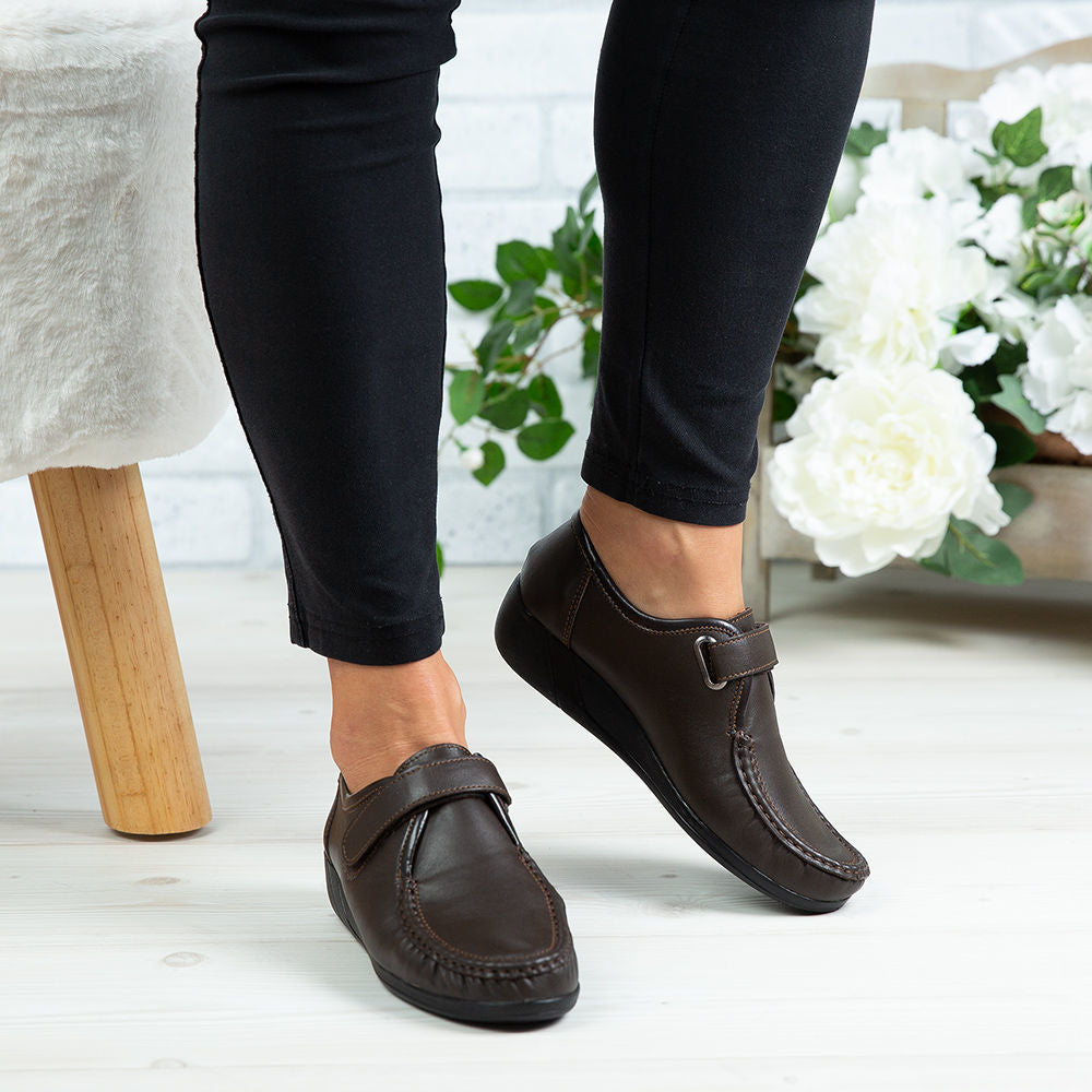 Pantofi Dama Piele Naturala 140 Maro