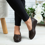 Pantofi Dama Piele Naturala 155 Maro