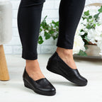 Pantofi Dama Piele Naturala 155 Negru