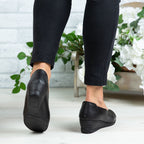 Pantofi Dama Piele Naturala 155 Negru