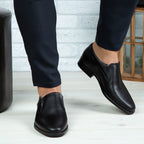Pantofi Eleganti Barbati Din Piele Naturala 300 Negru