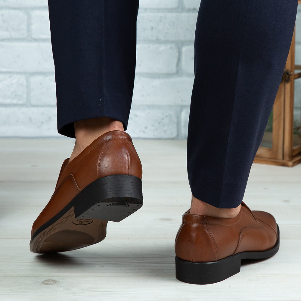 Pantofi Eleganti Barbati Din Piele Naturala 301 Maro