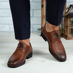 Pantofi Eleganti Barbati Din Piele Naturala 308 Maro