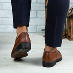 Pantofi Eleganti Barbati Din Piele Naturala 308 Maro