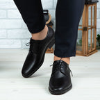 Pantofi Eleganti Barbati Din Piele Naturala 308 Negru