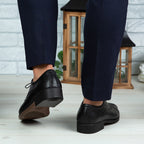Pantofi Eleganti Barbati Din Piele Naturala 309 Negru