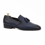 Pantofi Eleganti Barbati Din Piele Naturala 322 Blue