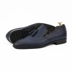 Pantofi Eleganti Barbati Din Piele Naturala 322 Blue
