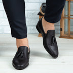Pantofi Eleganti Barbati Din Piele Naturala 322 Negru
