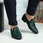 Pantofi Eleganti Barbati Din Piele Naturala 322 Verde