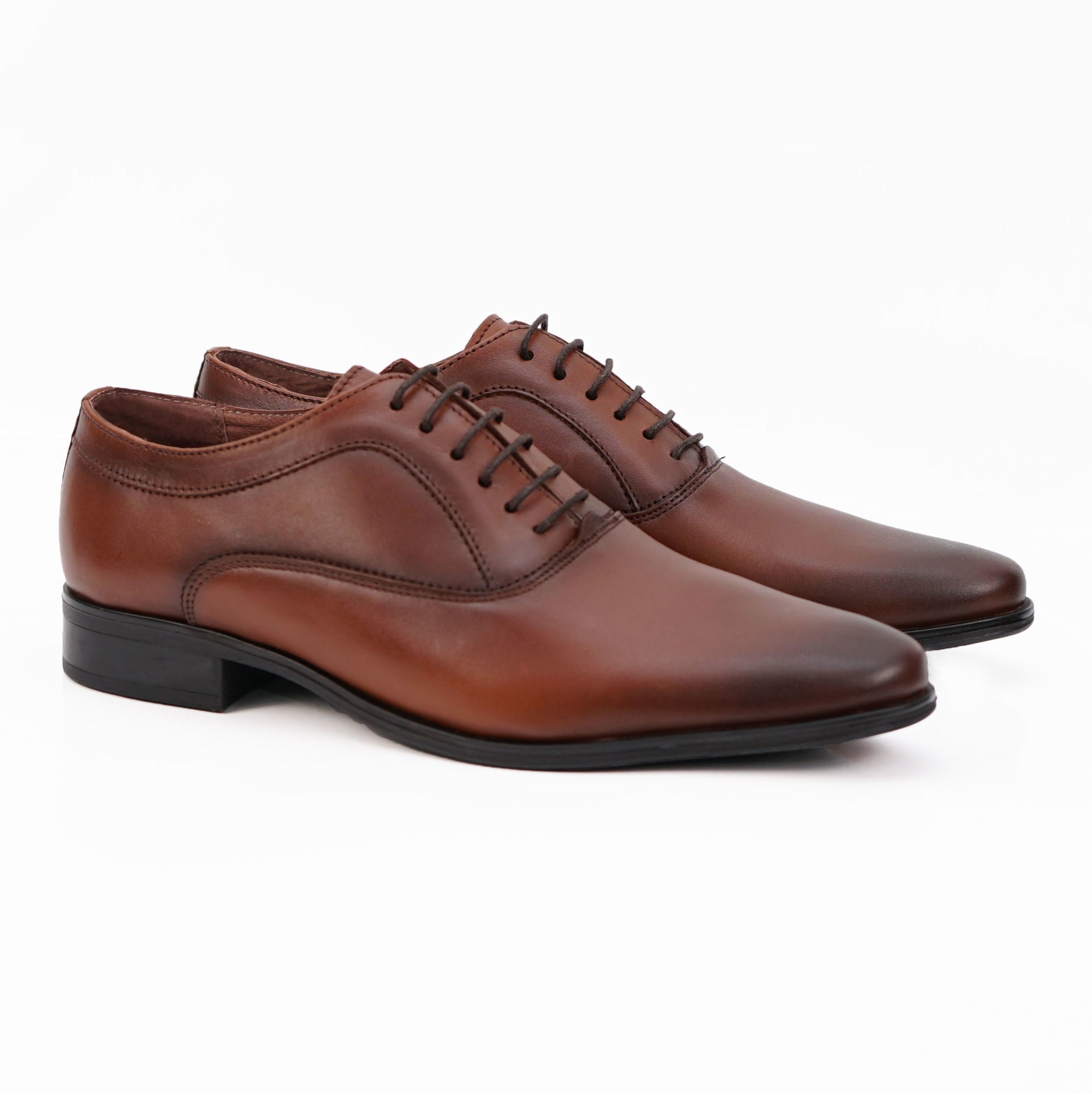Pantofi Eleganti Barbati Din Piele Naturala 377 Maro