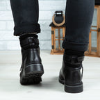 Ghete Barbati Piele Naturala 517 Negru