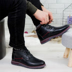Ghete Barbati Piele Naturala 833 Negru